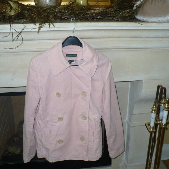 RALPH LAUREN JEAN COMPANY PINK JACKET - Picture 1 of 4
